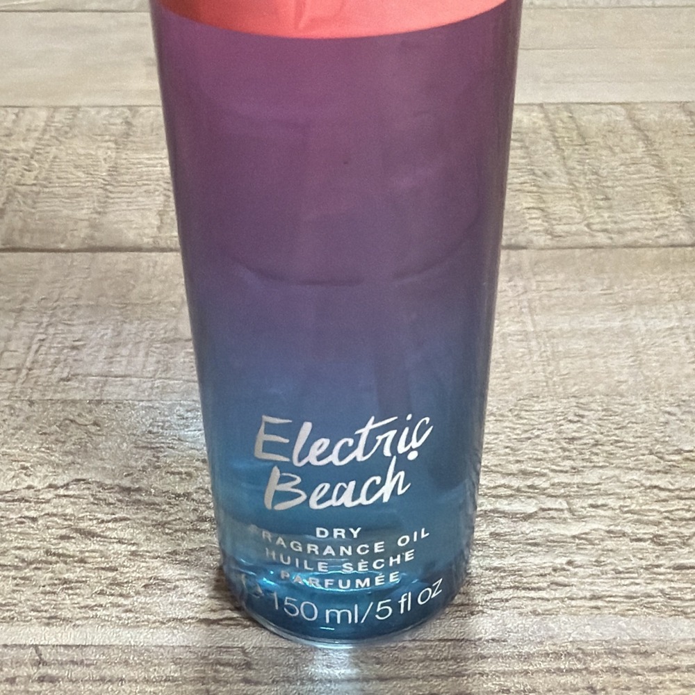 Victoria's Secret Electric Beach Spray Dry Fragrance Oil 5fl oz New Discontinued - Picture 2 of 2
